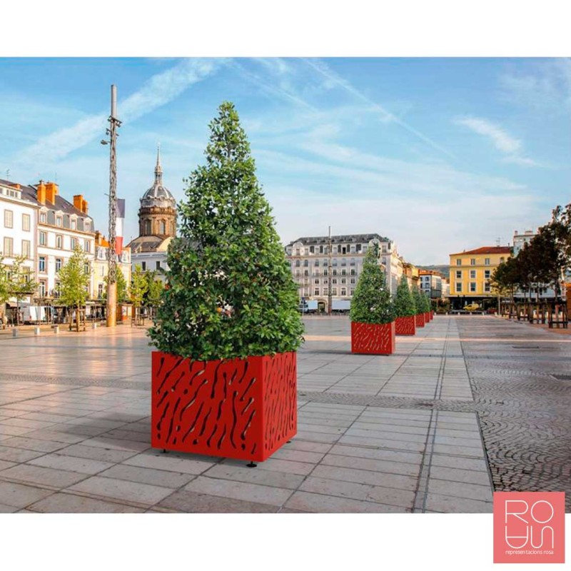 Jardinera per a palmeres Venècia acabat monocrom